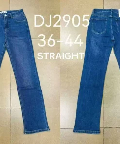 Jeansy Damskie,size 36-44,Paczka 12szt ,1kolor