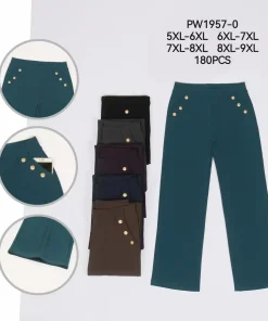 Spodnie Damskie,Size 5xl/6xl-8xl/9xl,paczka 12szt, mix kolor