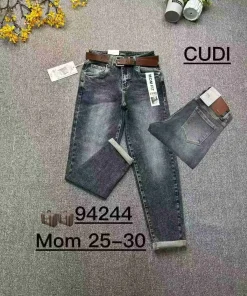 Jeansy Damskie, size 25-30,Paczka 12szt, 1 kolor