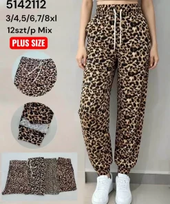 Spodnie Damskie,Size 3xl/4xl-7xl/8xl,paczka 12szt, mix kolor