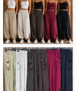 Spodnie Damskie , size uni ,paczka 6szt,mix kolor