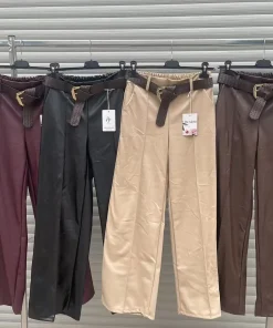 Spodnie Damskie WŁOSKA,Size uni,paczka 6szt, mix kolor