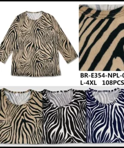 Bluzy damskie, size l-4xl,paczka 12szt,mix kolor