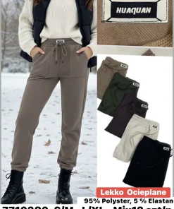 Spodnie Damskie, size s/m-l/xl,Paczka 12szt ,mix kolor