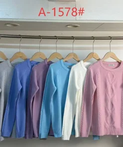 Swetry Damskie,size m/l-xl/2xl,paczka 10szt,mix kolor