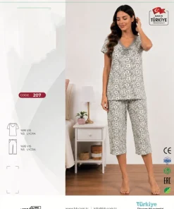 Piżama Damskie,Size m-xl,paczka 6szt, 1 kolor