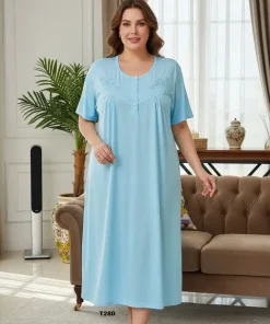 Koszule nocne damskie,size m-3xl, Paczka 10szt ,mix kolor