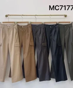 Spodnie skórzane Damskie,size s-l,paczka 12szt, mix kolor