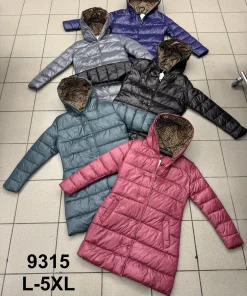 Kurtki damskie,size l-5xl,paczka 6szt ,1kolor
