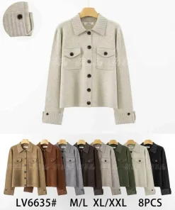 Swetry damskie,size m/l-xl/2xl,Paczka 8szt ,mix kolor