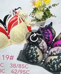 Biustonosz C Damskie,Size 36/80-42/95,paczka 6szt, 1 kolor