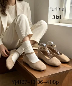 Buty Baleriny DAMSKIE 36-41 8par)