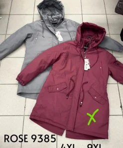 Kurtki damskie,size 4-9xl,paczka 6szt ,1kolor