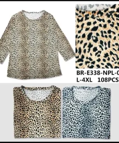 Bluzy damskie, size l-4xl,paczka 12szt,mix kolor