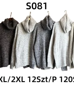 Swetry Damskie,size m/l-xl/2xl,Paczka 12szt,mix kolor