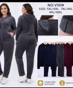 Komplety Damskie, size 5xl/6xl-9xl/10xl,Paczka 12szt ,mix kolor