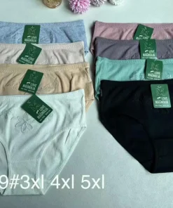 Majtki Damskie,Size 3xl-5xl,paczka 24szt, mix kolor