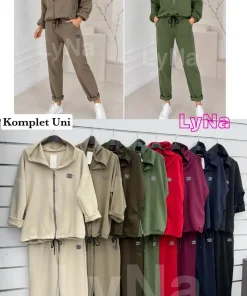 Komplety Damskie WŁOSKA,Size uni,paczka 6szt, mix kolor