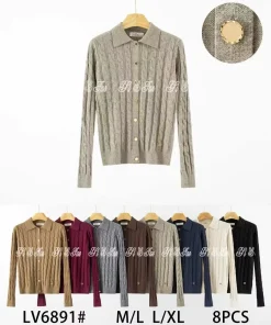 Swetry damskie,size m/l-l/xl,Paczka 8szt ,mix kolor
