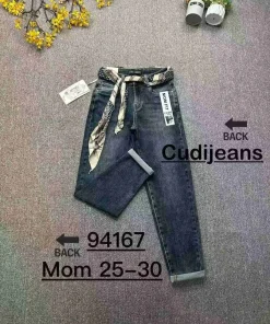Jeansy Damskie, size 25-30,Paczka 12szt, 1 kolor