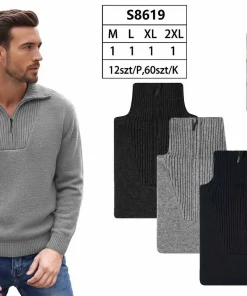 Swetry MĘSKA ,size m-2xl,paczka 12szt ,mix kolor