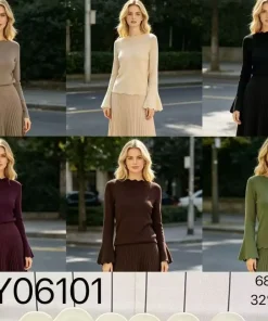 Swetry Damskie, size uni,Paczka 12szt, mix kolor