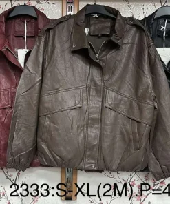 Kurtki skórzane damskie,size s-xl,paczka 4szt ,1kolor