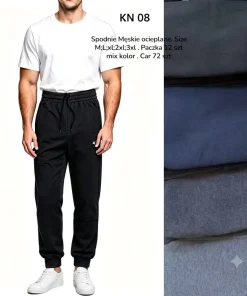 Spodnie MĘSKIE, size m-3xl,Paczka 12szt, mix kolor