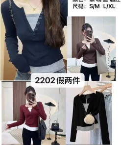 Bluzy Damskie, size s/m-l/xl,Paczka 12szt ,mix kolor