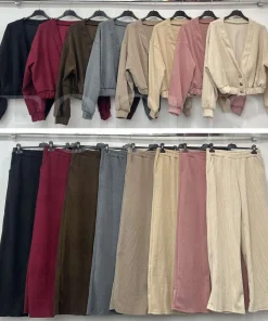Komplety Damskie WŁOSKA,Size uni,paczka 6szt, mix kolo