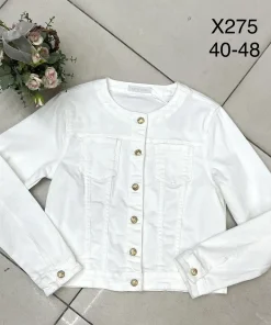 Kurtki Jeansowe Damskie,size 40-48,paczka 10szt ,1kolor
