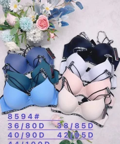 Biustonosz D Damskie,Size 36/80-44/100,paczka 6szt, 1 kolor