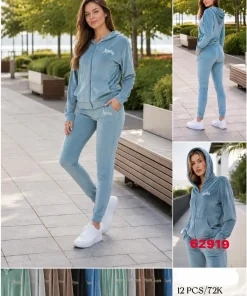 Komplety Damskie, size m-2xl,Paczka 12szt, mix kolor