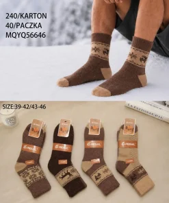 Skarpety MĘSKIE,Size 39-46,paczka 40szt, mix kolor