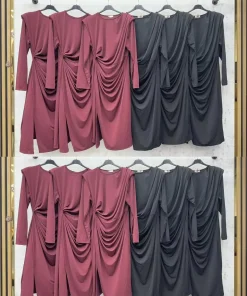 Sukienki Damskie WŁOSKA,Size uni,paczka 6szt, mix kolor