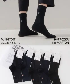 Skarpety MĘSKIE,Size 39-46,paczka 40szt, 1 kolor