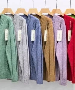 Swetry damskie, size uni,paczka 8szt,mix kolor