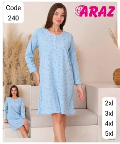 Koszule nocne Damskie, size 2xl-5xl,Paczka 12szt, mix kolor