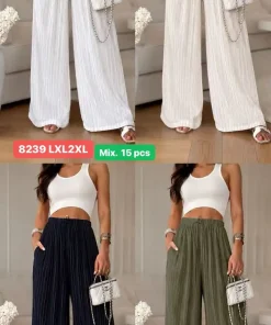 Spodnie Damskie,Size l-2xl,paczka 15szt, mix kolor
