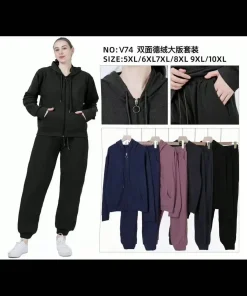 Komplety Damskie ,Size 5xl/6xl-9xl/10xl,Paczka 12szt,mix kolor