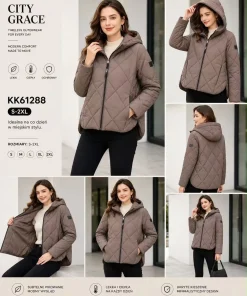 Kurtki damskie ,size s-2xl,Paczka 5szt,1kolor