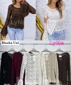 Bluzki Damskie WŁOSKA,Size uni,paczka 6szt, mix kolor
