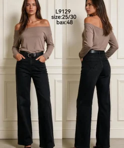 Jeansy Damskie,size 25-30,Paczka 12szt,1kolor