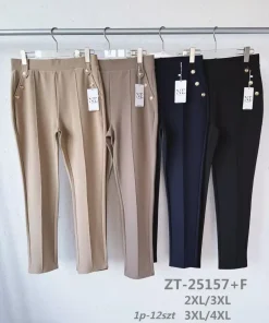 Spodnie damskie ,size 2/3-5/6xl ,Paczka 12szt,mix kolor