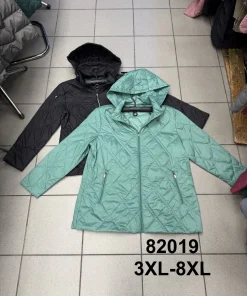 Kurtki damskie ,size 3-8xl,,Paczka 6szt ,1kolor
