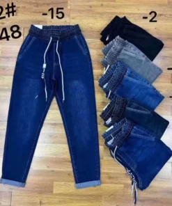 Jeansy Damskie,Size 38-48,paczka 12szt, 1 kolor