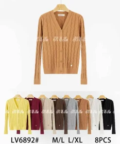 Swetry damskie, size m/l-l/xl,paczka 8szt,mix kolor