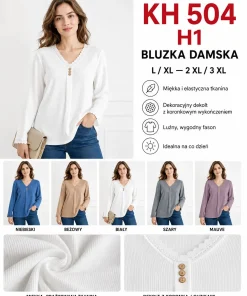 Bluzki Damskie,Size l/xl-2xl/3xl,paczka 12szt, mix kolor