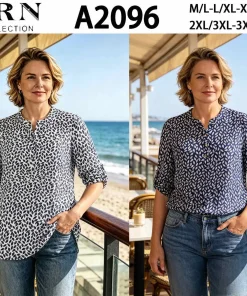 Bluzki Damskie,size m-4xl,paczka 12szt,mix kolor