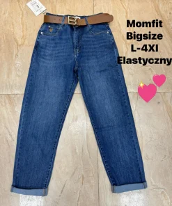 Jeansy Damskie,size l-4xl,Paczka 10szt ,1kolor